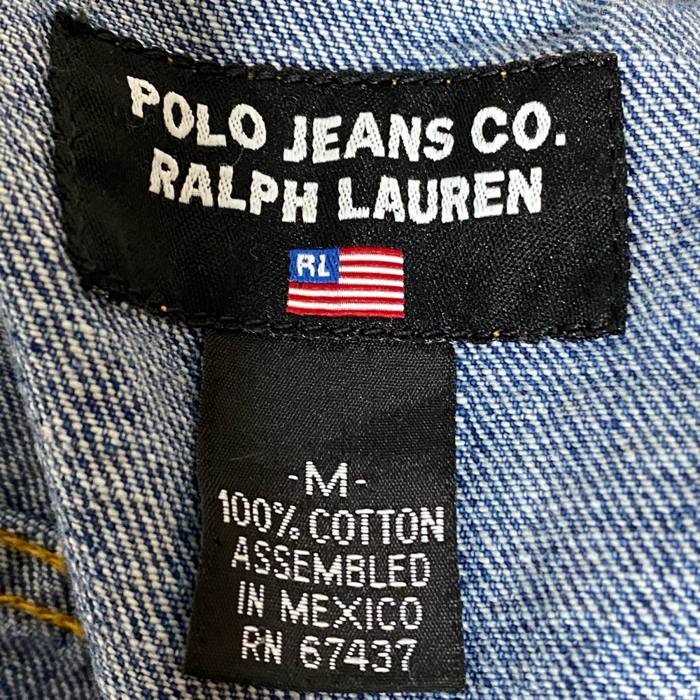 Vintage Ralph Lauren| Denim Jacket| Size M - Picture 5 of 6